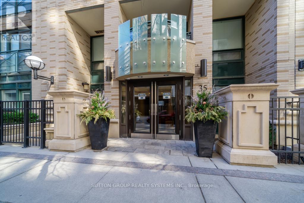 106 - 35 Hayden Street, Toronto, ON - Outdoor With Facade