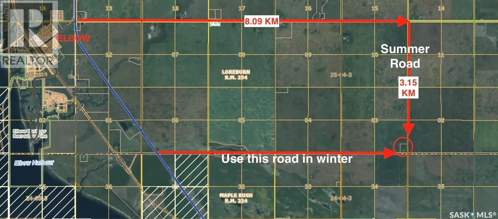 East Elbow Acreage, Loreburn Rm No. 254, SK