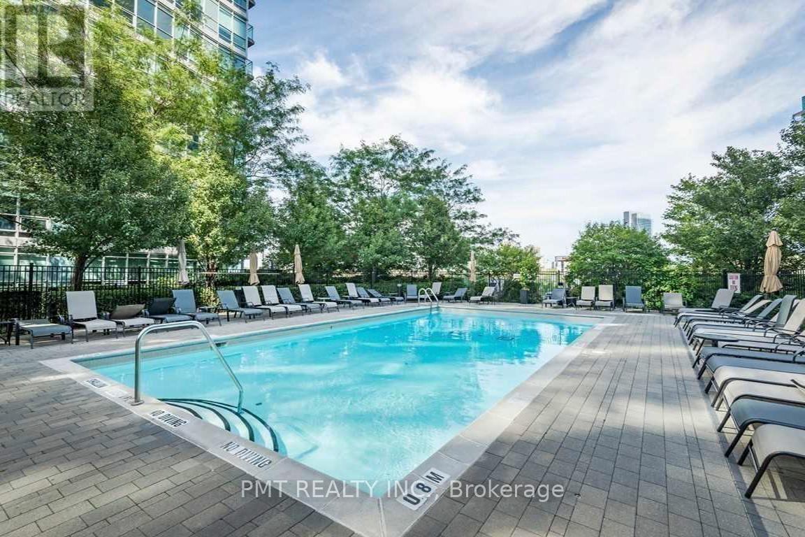 1625 - 165 Legion Road N, Toronto, ON - Outdoor With In Ground Pool