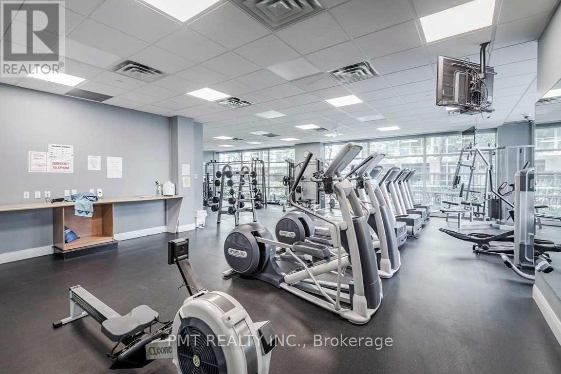 1625 - 165 Legion Road N, Toronto, ON - Indoor Photo Showing Gym Room
