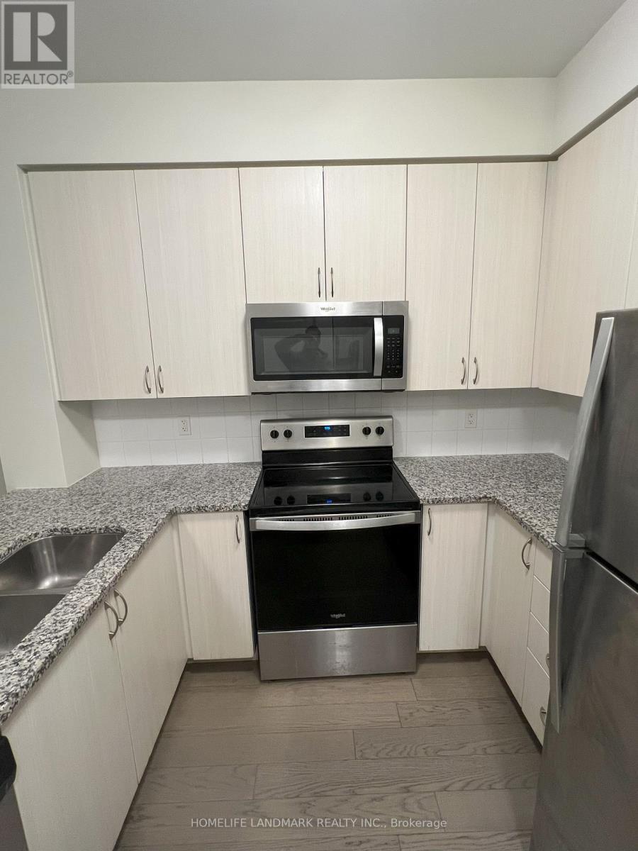 903 - 349 Rathburn Road W, Mississauga, ON - Indoor Photo Showing Kitchen With Stainless Steel Kitchen With Double Sink