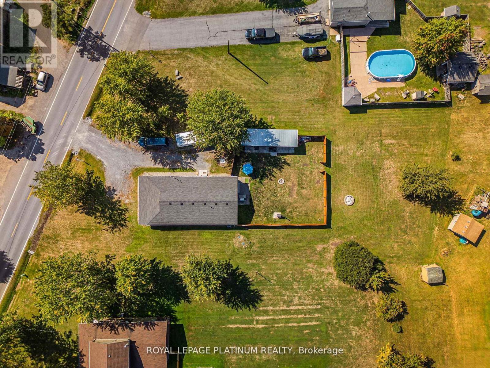 4546 Sherkston Road, Port Colborne, ON - Outdoor With Above Ground Pool With View