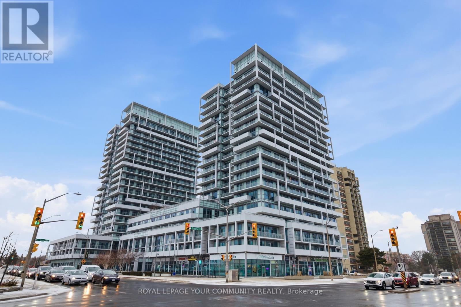 604 - 55 Speers Road, Oakville, ON - Outdoor With Facade