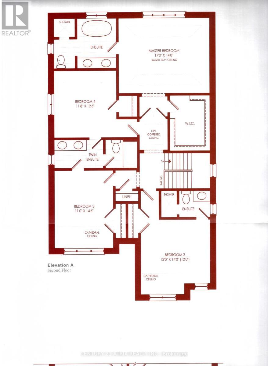 2nd Floor plan - 37 Ladder Crescent, East Gwillimbury, ON - Other
