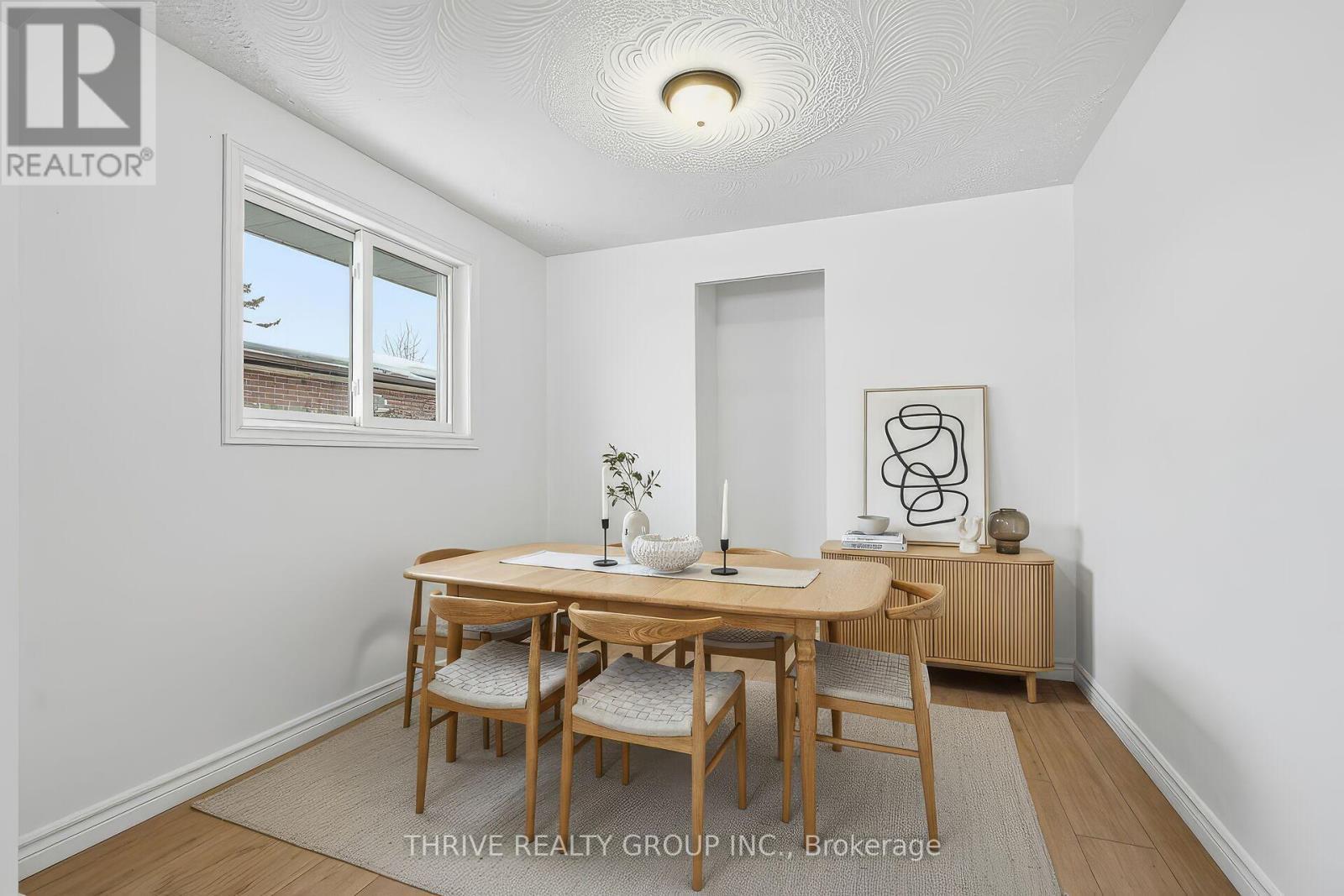 Virtually Staged Dining Room - 64 Jena Crescent, London East (East I), ON