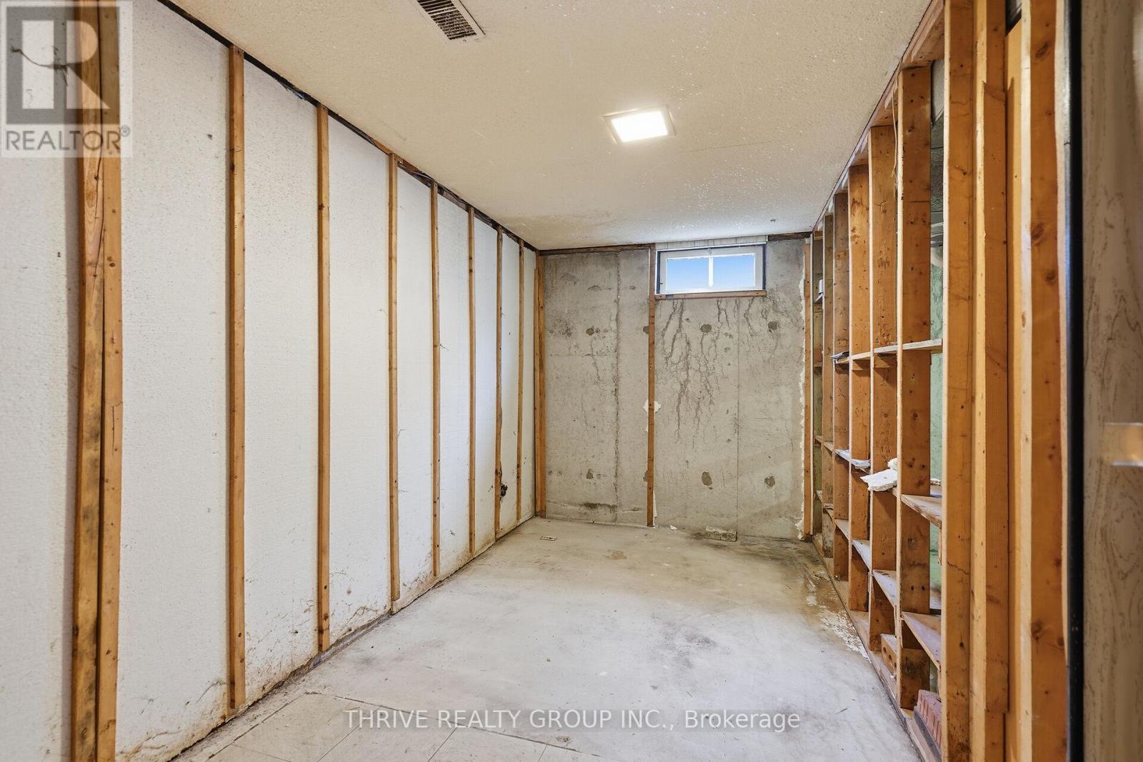 Unfinished Lower Area - 64 Jena Crescent, London East (East I), ON