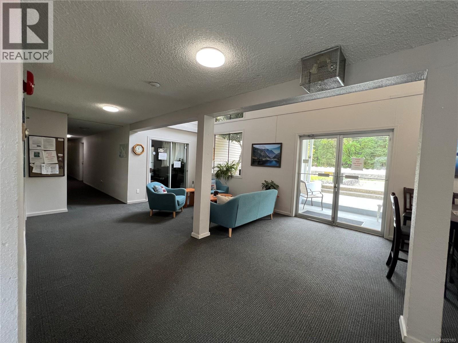 Entrance to building - 202 651 Maquinna Dr N, Tahsis, BC - Indoor