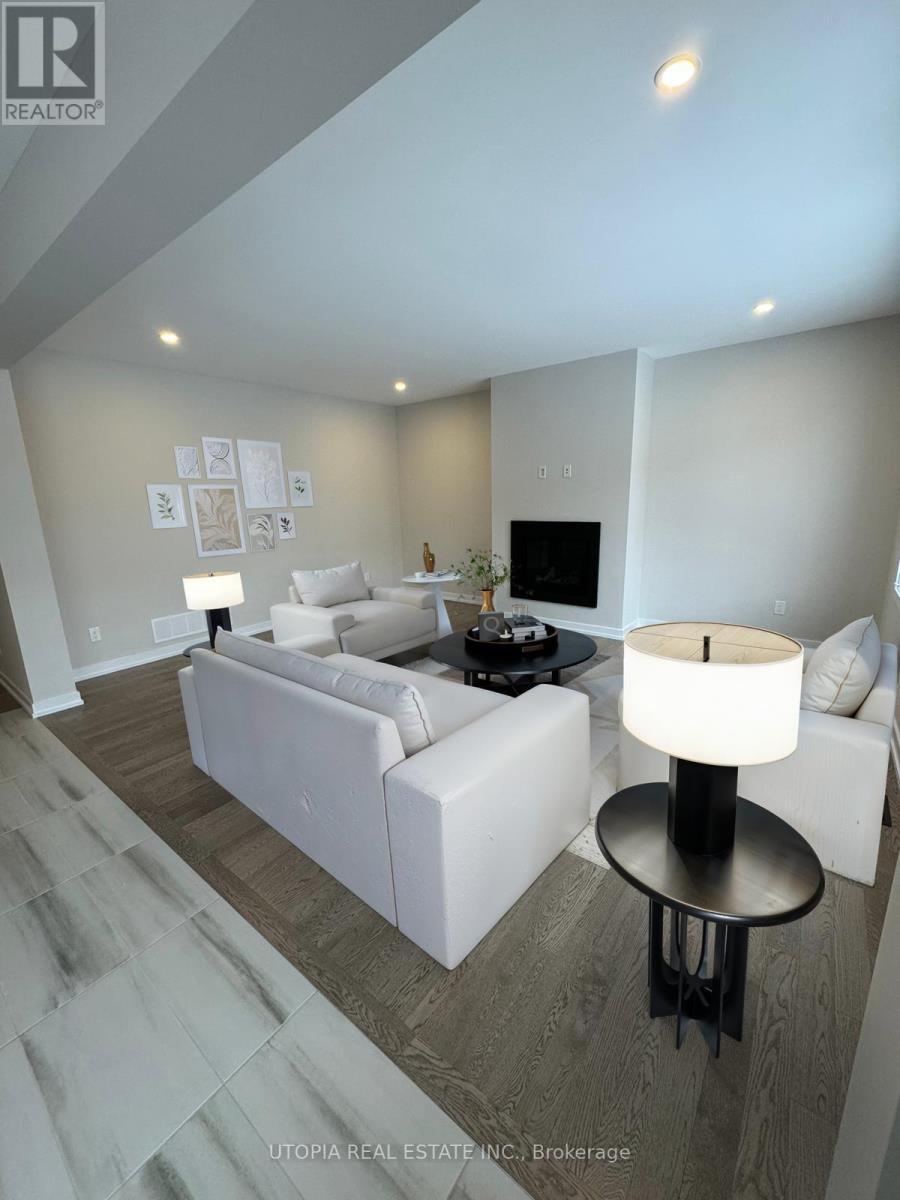 110 Hackamore Crescent, Ottawa, ON - Indoor Photo Showing Living Room With Fireplace