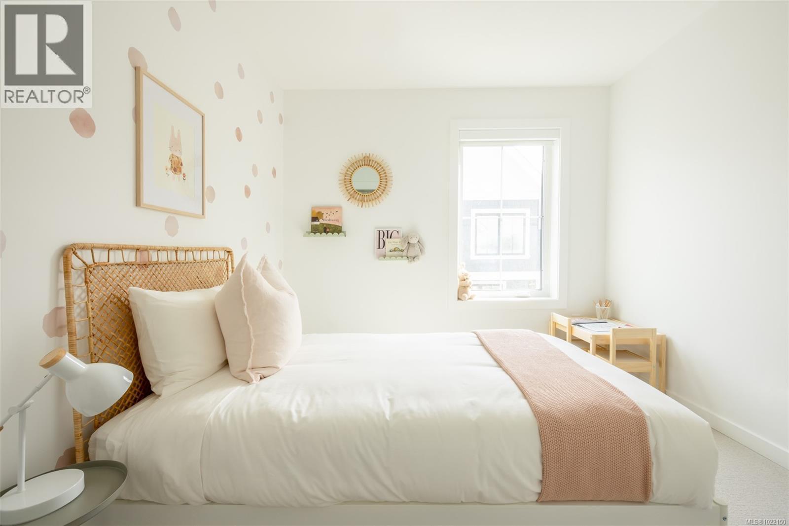 *Different floorplan, similar finishings - Th9 3450 Whittier Ave, Saanich, BC - Indoor Photo Showing Bedroom