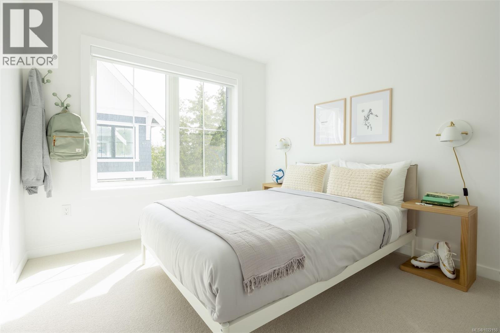 *Different floorplan, similar finishings - Th9 3450 Whittier Ave, Saanich, BC - Indoor Photo Showing Bedroom