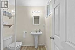 Downstairs washroom -