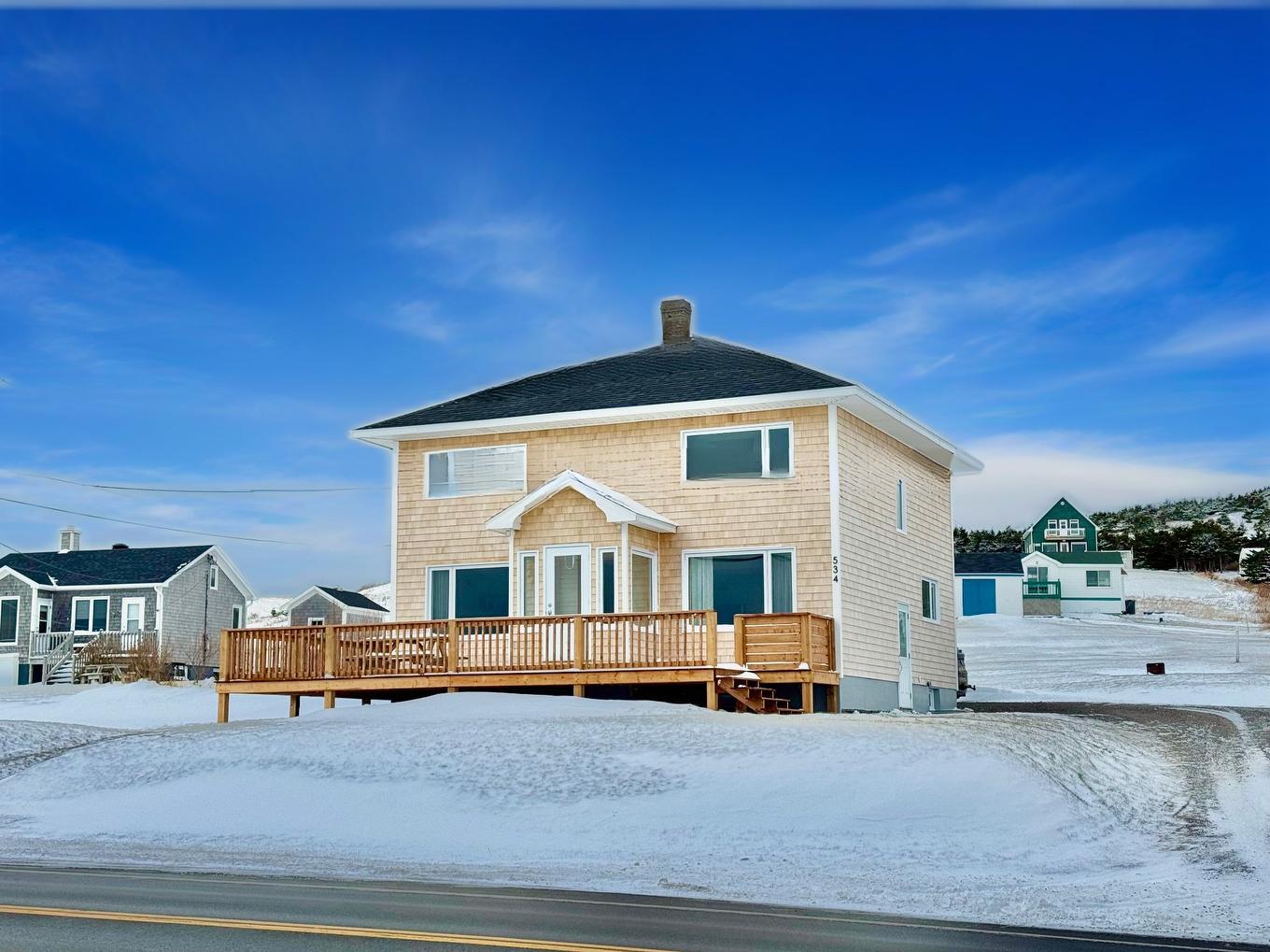 Façade - 534 Ch. Du Bassin, Les Îles-De-La-Madeleine, QC - Outdoor