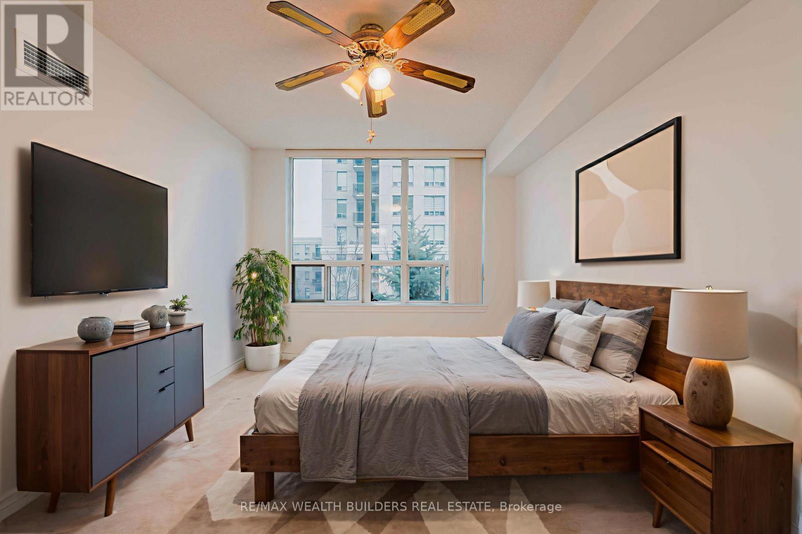 Primary Bedroom - 305 - 1720 Eglinton Avenue E, Toronto, ON - Indoor Photo Showing Bedroom