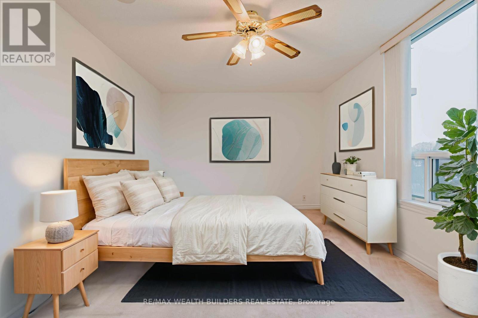 Second Bedroom - 305 - 1720 Eglinton Avenue E, Toronto, ON - Indoor Photo Showing Bedroom