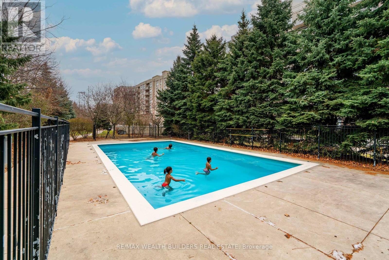 Out-Door Pool - 305 - 1720 Eglinton Avenue E, Toronto, ON - Outdoor With In Ground Pool