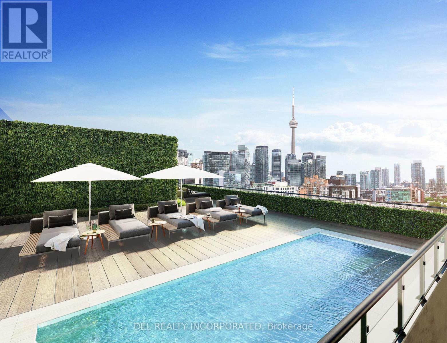 512 - 115 Denison Avenue, Toronto, ON - Outdoor With In Ground Pool With Backyard
