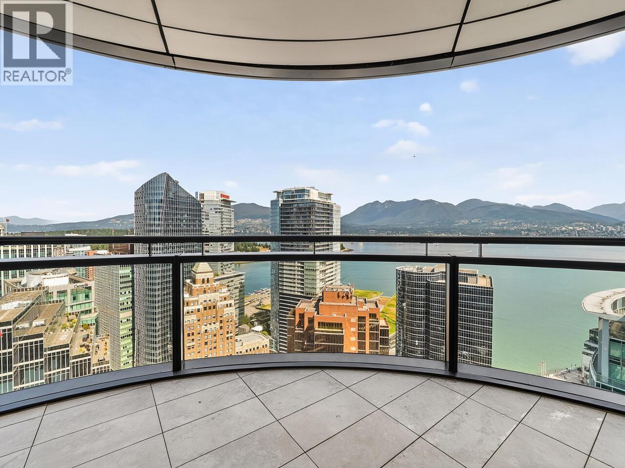 3504 838 W Hastings Street, Vancouver, BC - Outdoor With Body Of Water With View