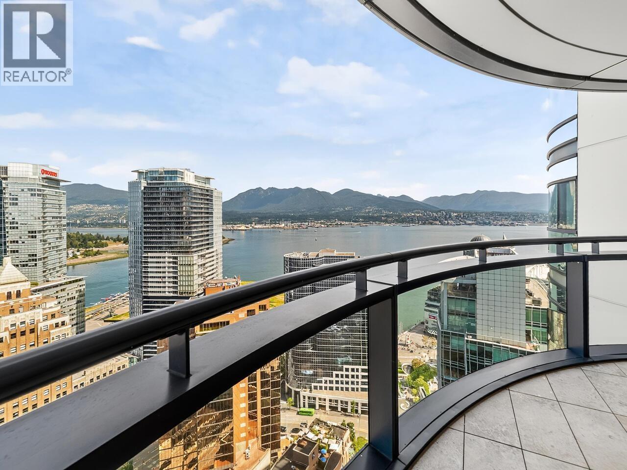 3504 838 W Hastings Street, Vancouver, BC - Outdoor With Body Of Water With View