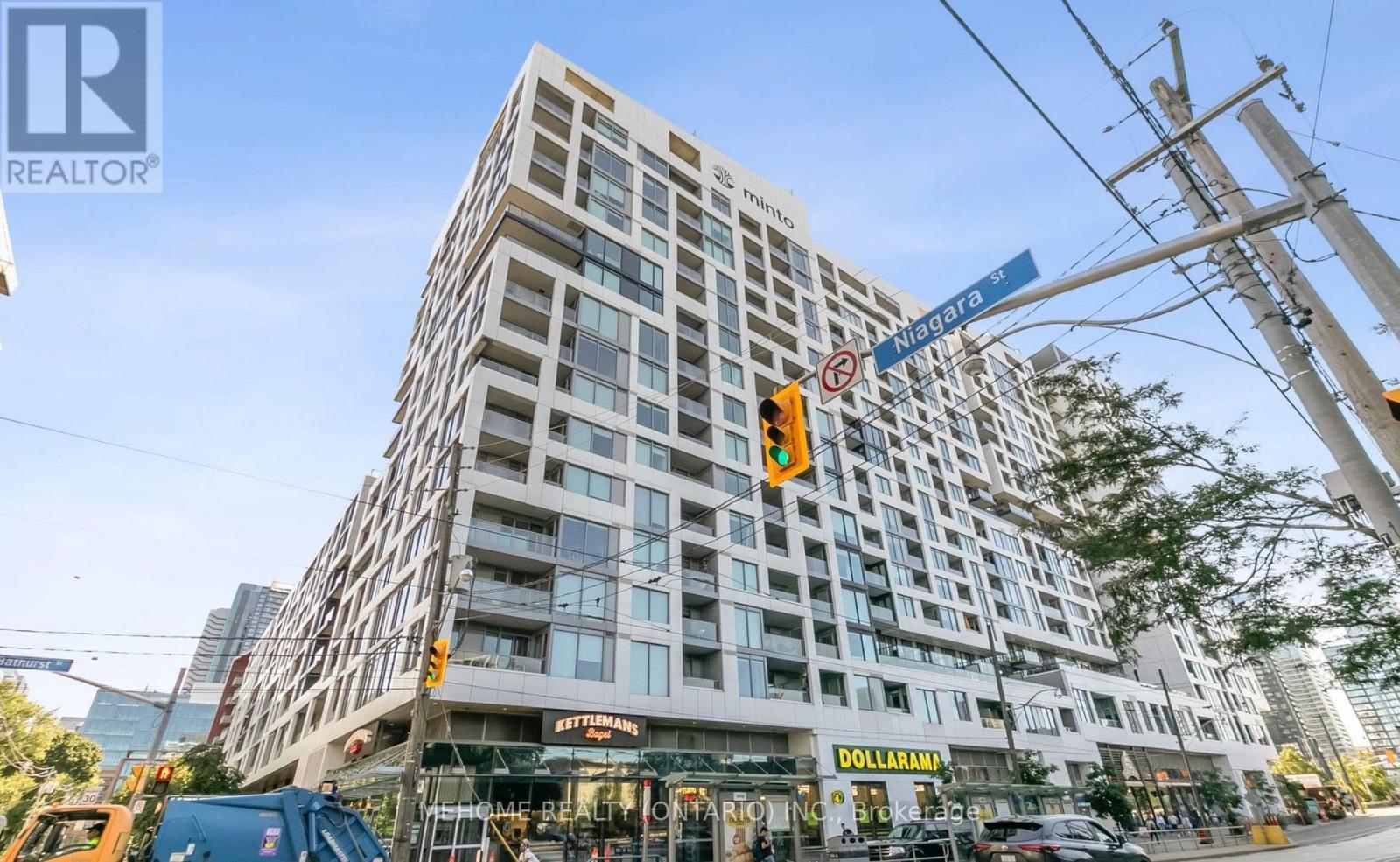 301W - 27 Bathurst Street, Toronto, ON - Outdoor With Balcony With Facade