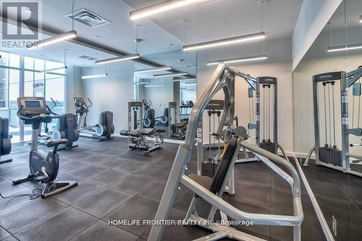 2611 - 5180 Yonge Street, Toronto, ON - Indoor Photo Showing Gym Room