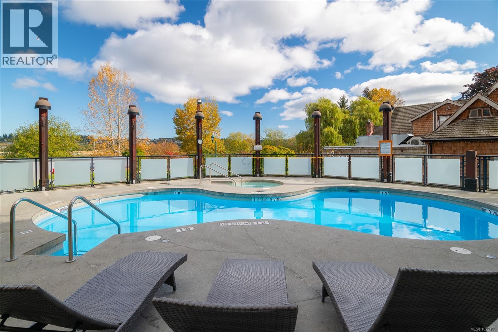 Pool - 310D 1730 Riverside Lane, Courtenay, BC - Outdoor With In Ground Pool