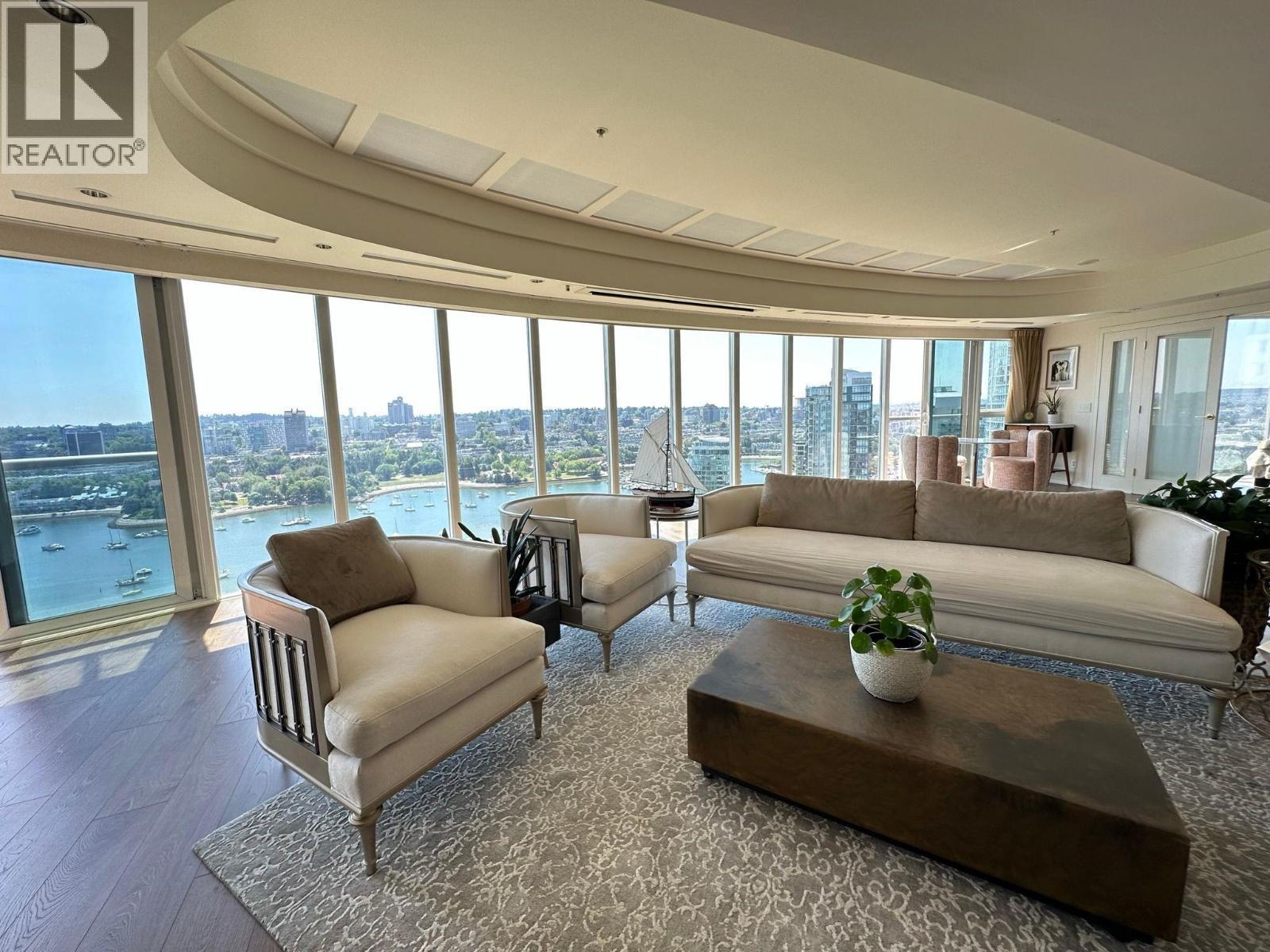 3002 388 Drake Street, Vancouver, BC - Indoor Photo Showing Living Room
