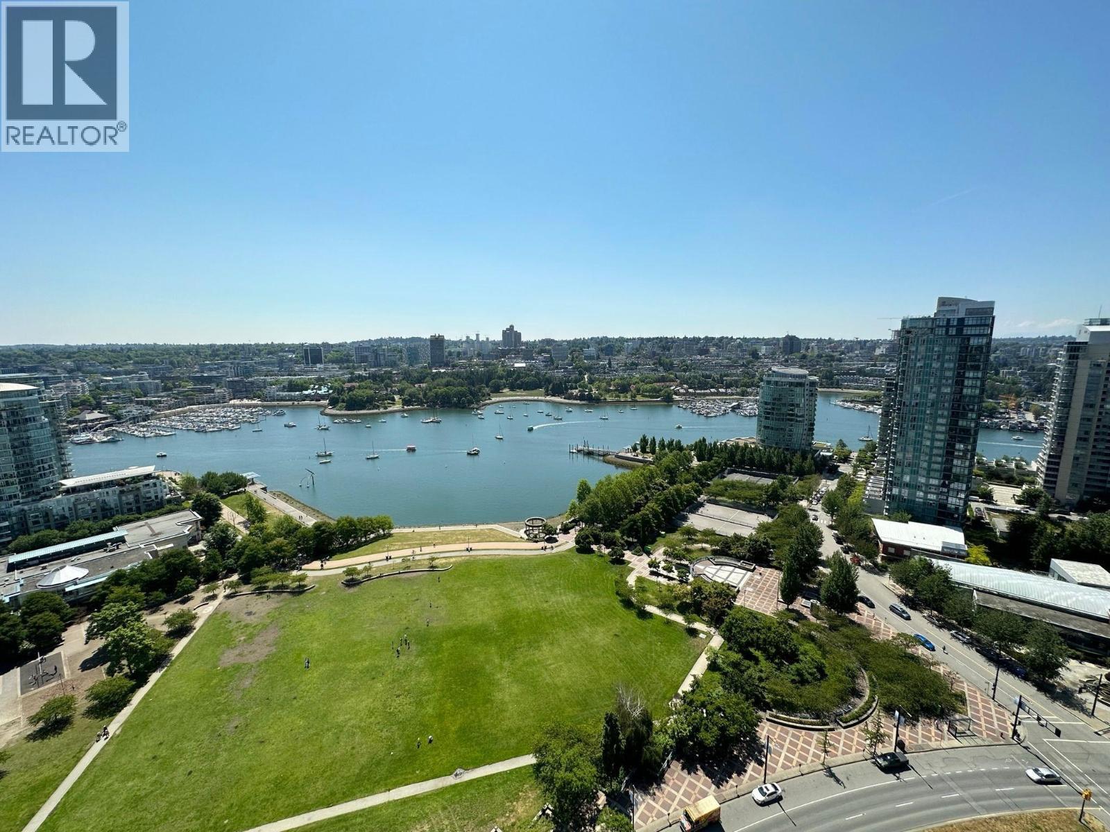 3002 388 Drake Street, Vancouver, BC - Outdoor With Body Of Water With View