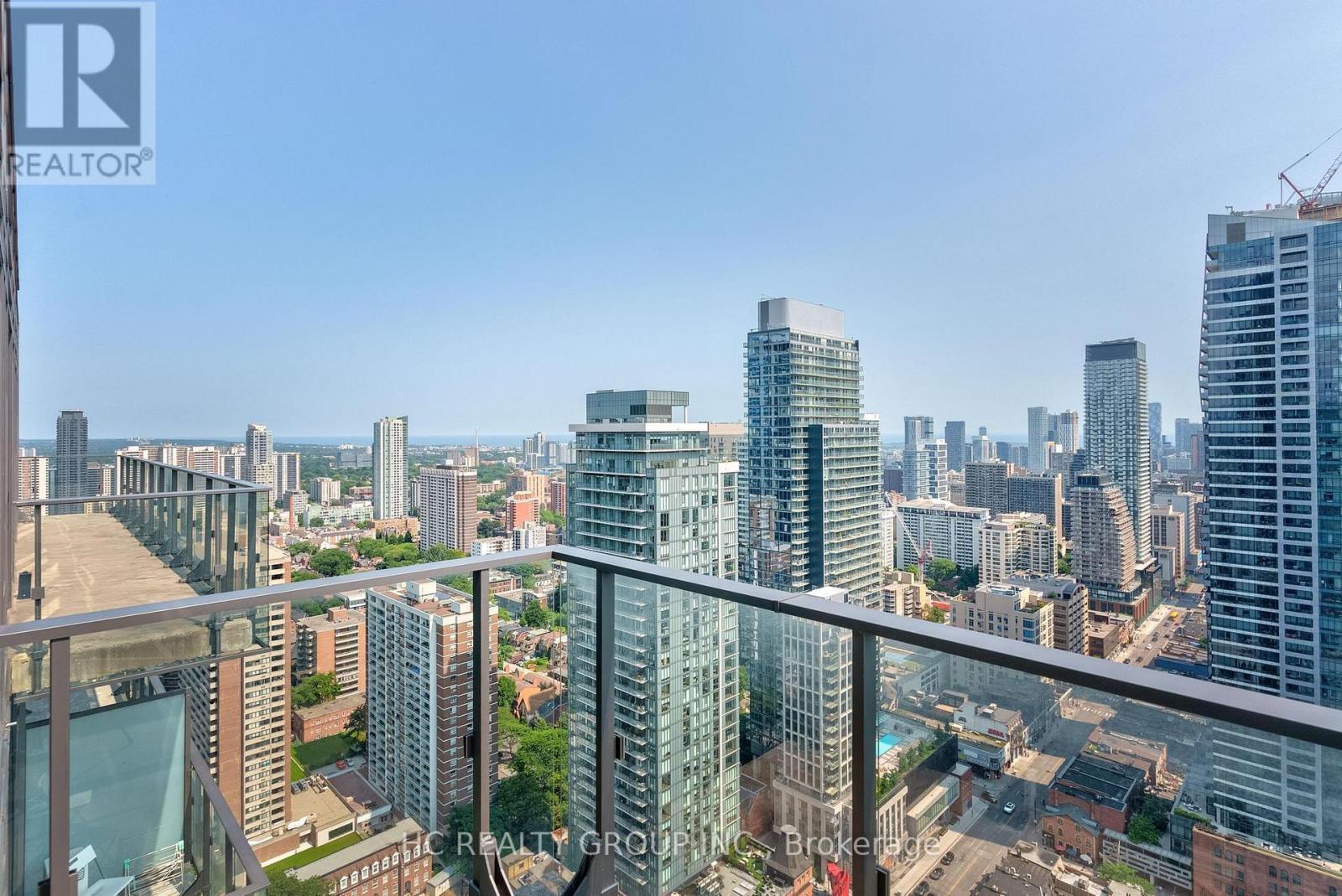 3503 - 75 St Nicholas Street, Toronto, ON - Outdoor With View
