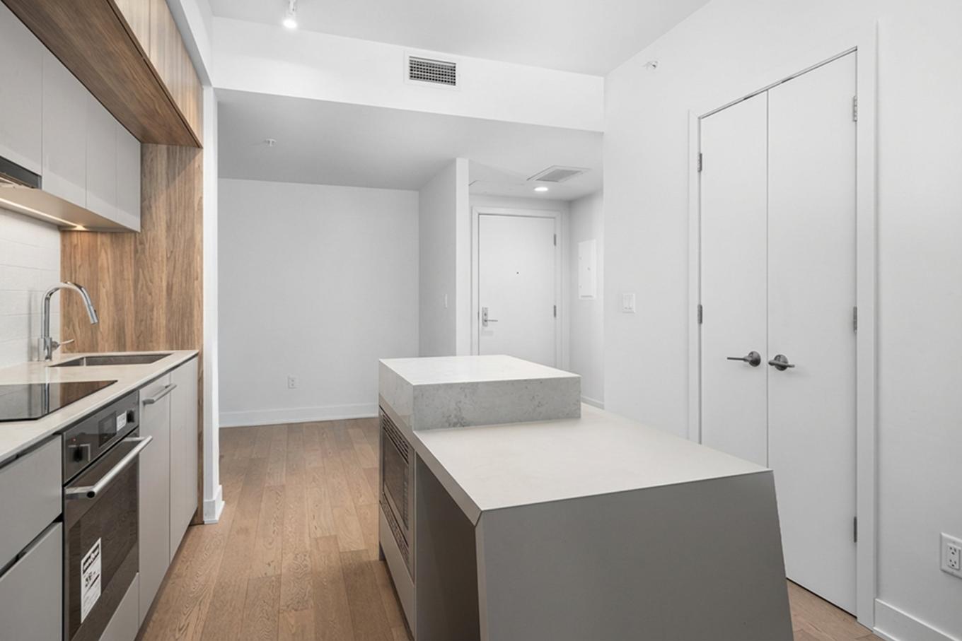 Cuisine - 4307-1288 Rue St-Antoine O., Montréal (Ville-Marie), QC - Indoor Photo Showing Kitchen