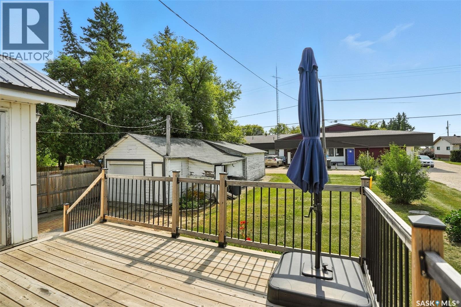 106 3Rd Avenue E, Nokomis, SK - Outdoor With Deck Patio Veranda With Exterior