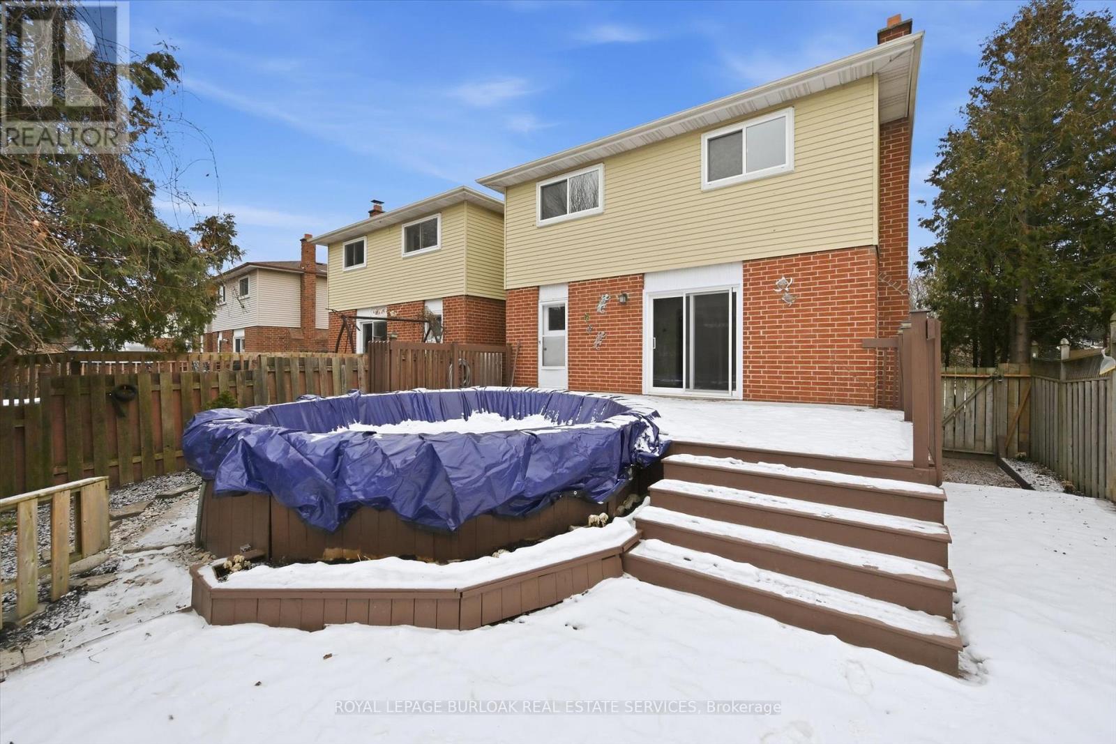 2344 Glastonbury Road, Burlington, ON - Outdoor With Above Ground Pool