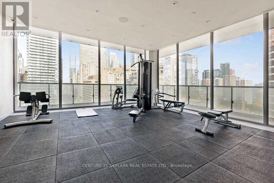 #1808 - 57 St Joseph Street, Toronto, ON - Indoor Photo Showing Gym Room