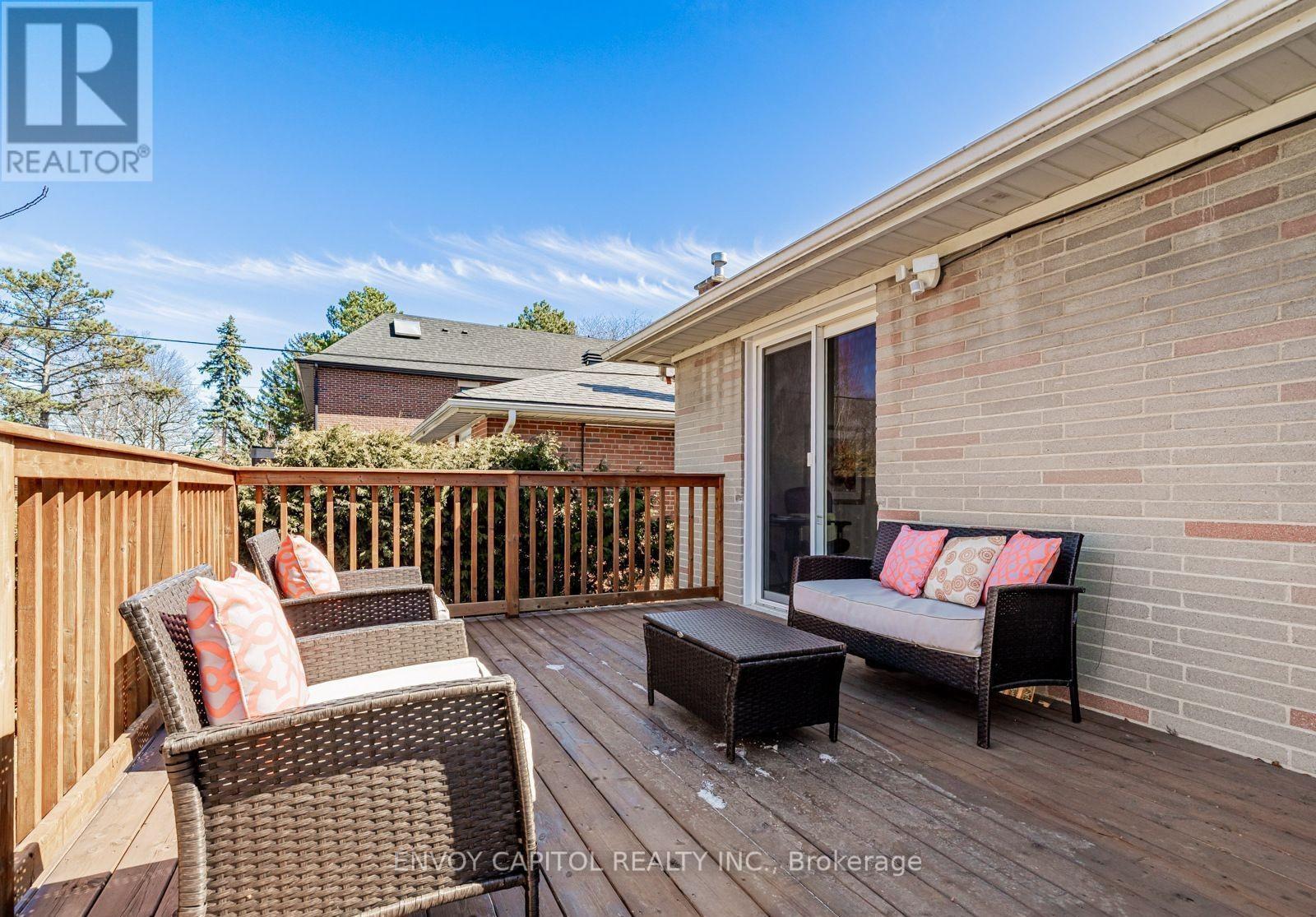 Main - 6 Arrowstook Road, Toronto, ON - Outdoor With Deck Patio Veranda With Exterior