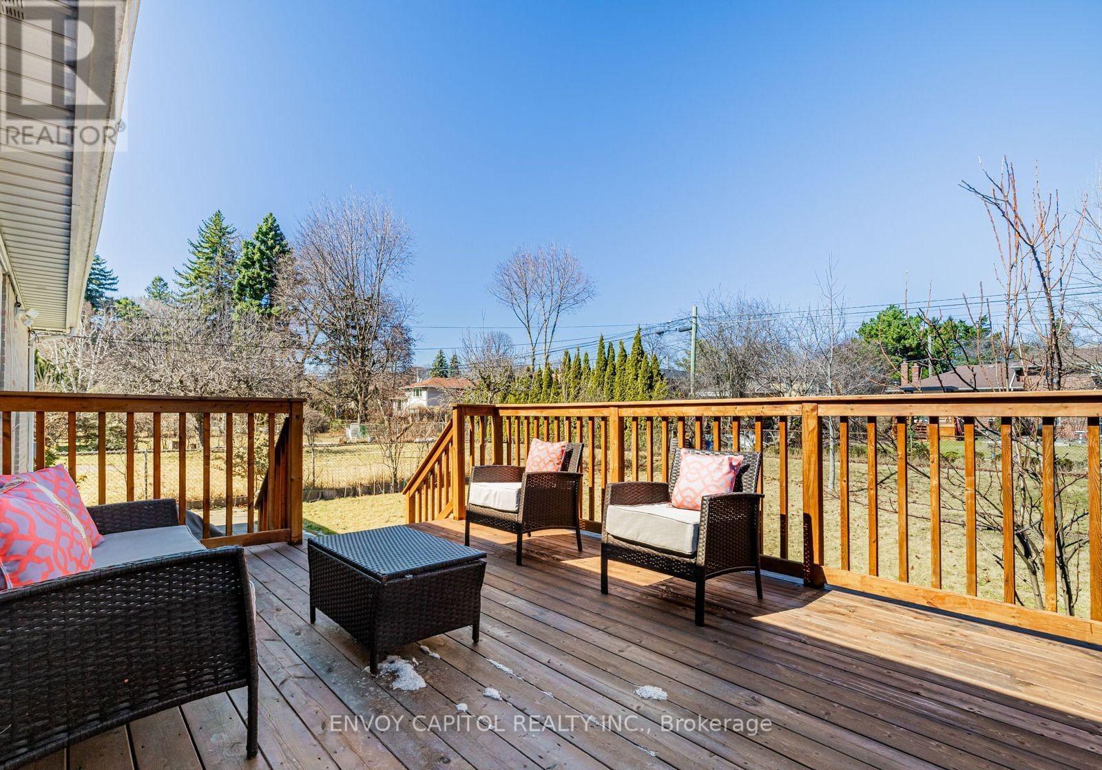 Main - 6 Arrowstook Road, Toronto, ON - Outdoor With Deck Patio Veranda With Exterior