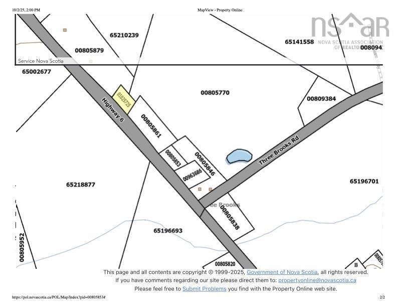 7013 Highway 6, Three Brooks, NS