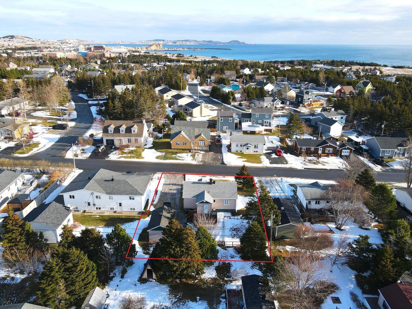 Aerial photo - 185 Ch. De La Grande-Allée, Les Îles-De-La-Madeleine, QC - Outdoor With View