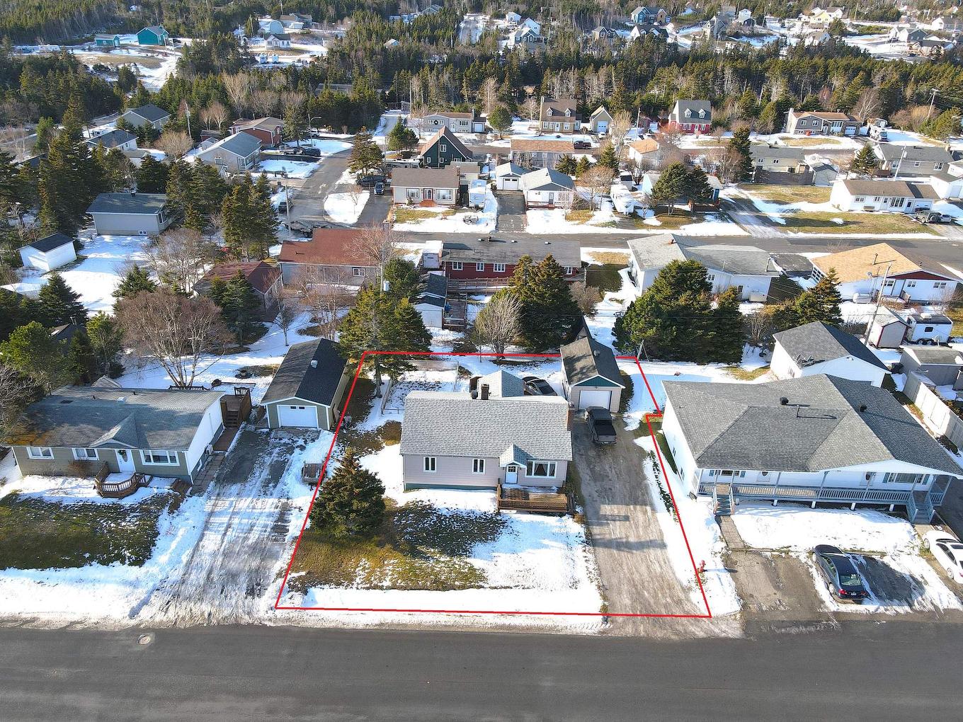 Aerial photo - 185 Ch. De La Grande-Allée, Les Îles-De-La-Madeleine, QC - Outdoor With View
