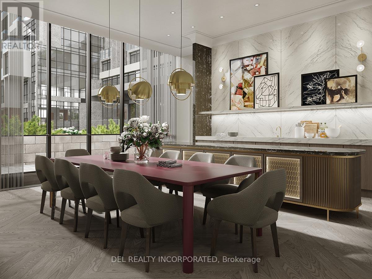 214 - 30 Inn On The Park Drive, Toronto, ON - Indoor Photo Showing Dining Room