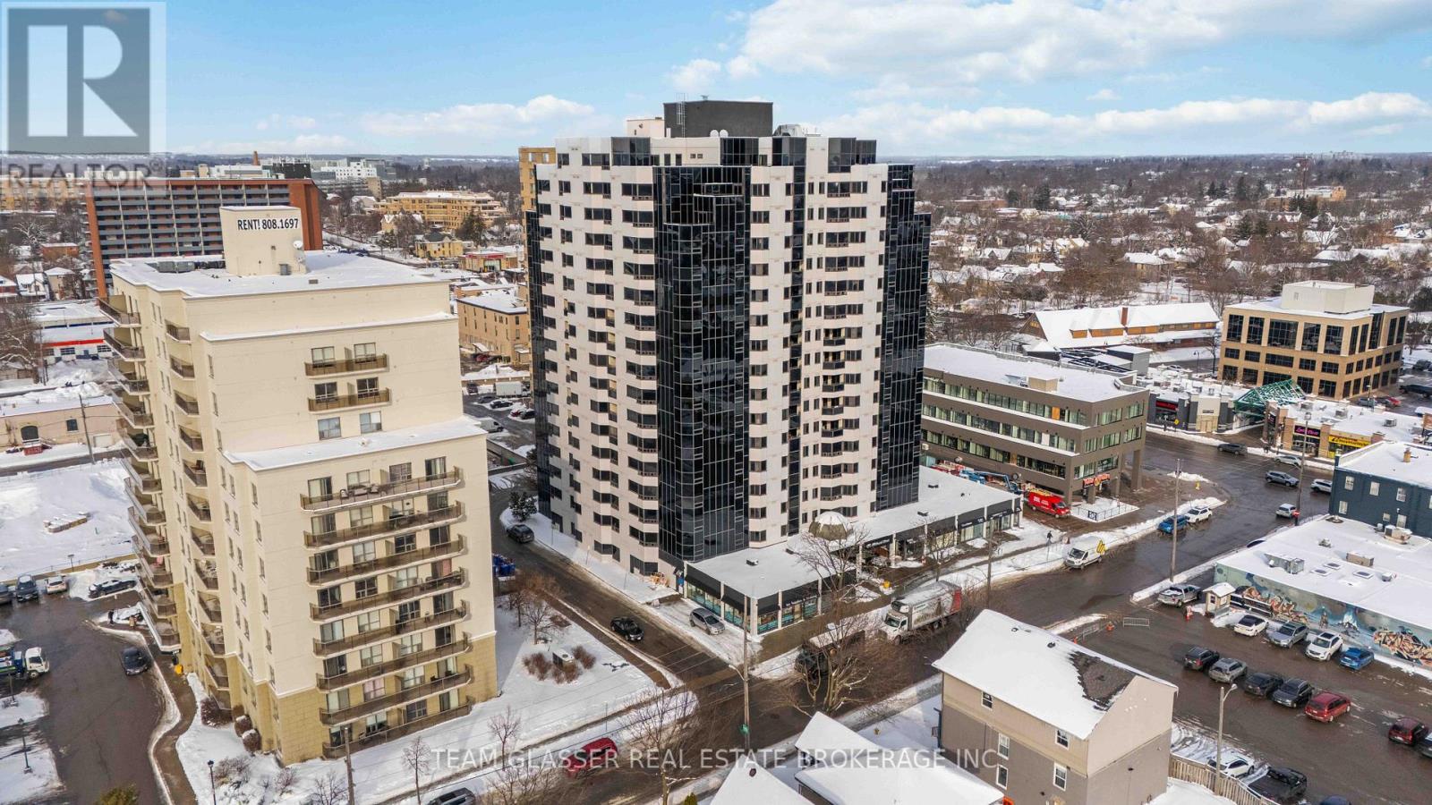 1202 - 675 Richmond Street, London East (East F), ON - Outdoor With View