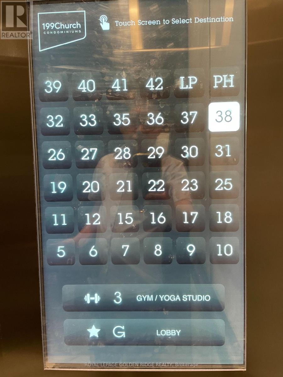 3805 - 82 Dalhousie Street, Toronto, ON - Indoor Photo Showing Other Room