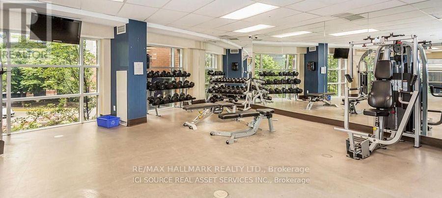 1710 - 33 Sheppard Avenue E, Toronto, ON - Indoor Photo Showing Gym Room