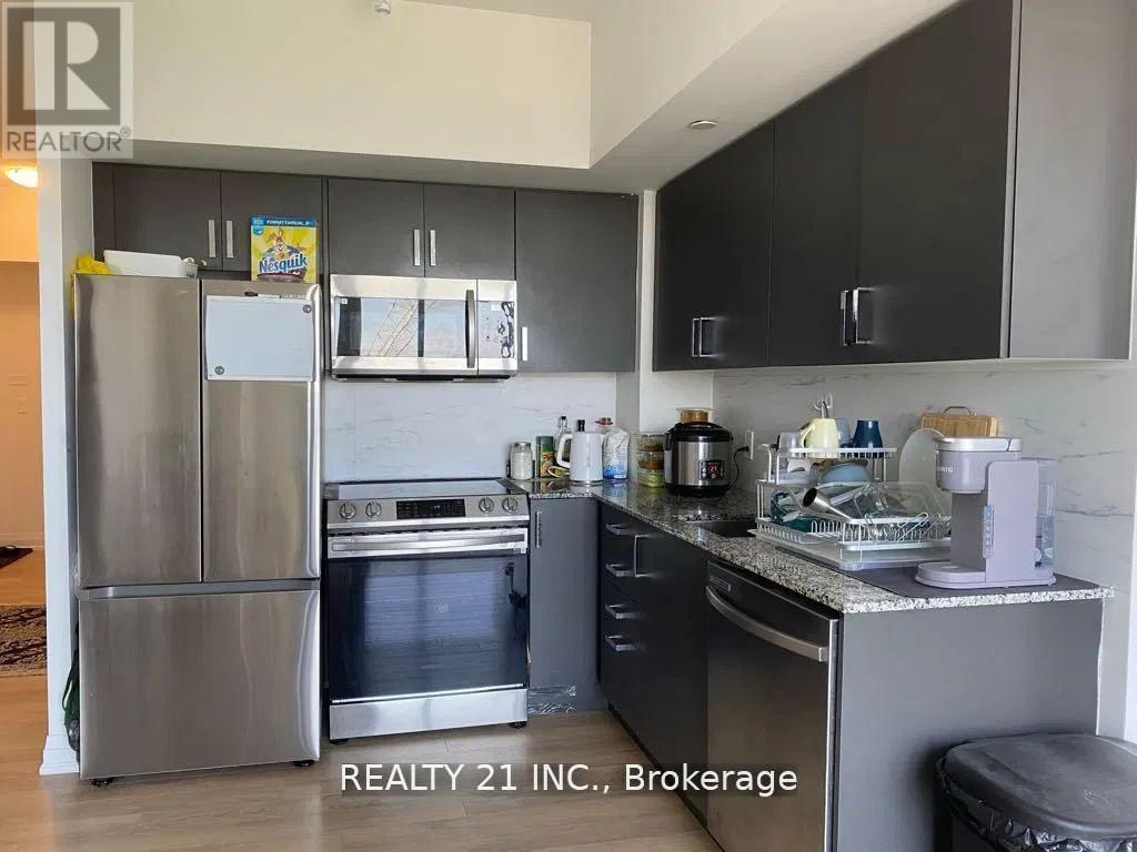 1904 - 20 Meadowglen Place, Toronto, ON - Indoor Photo Showing Kitchen