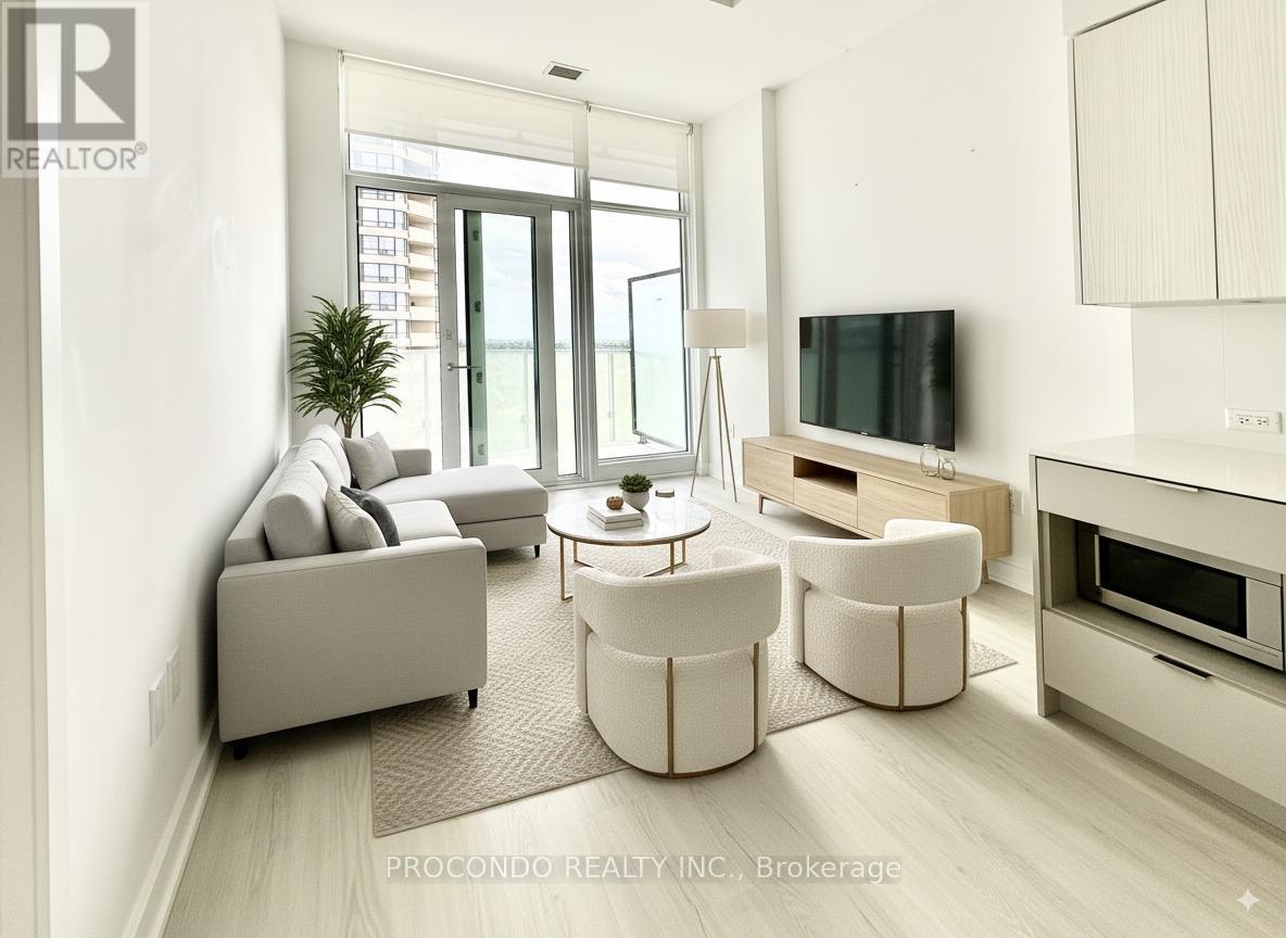 619 - 3883 Quartz Road, Mississauga, ON - Indoor Photo Showing Living Room