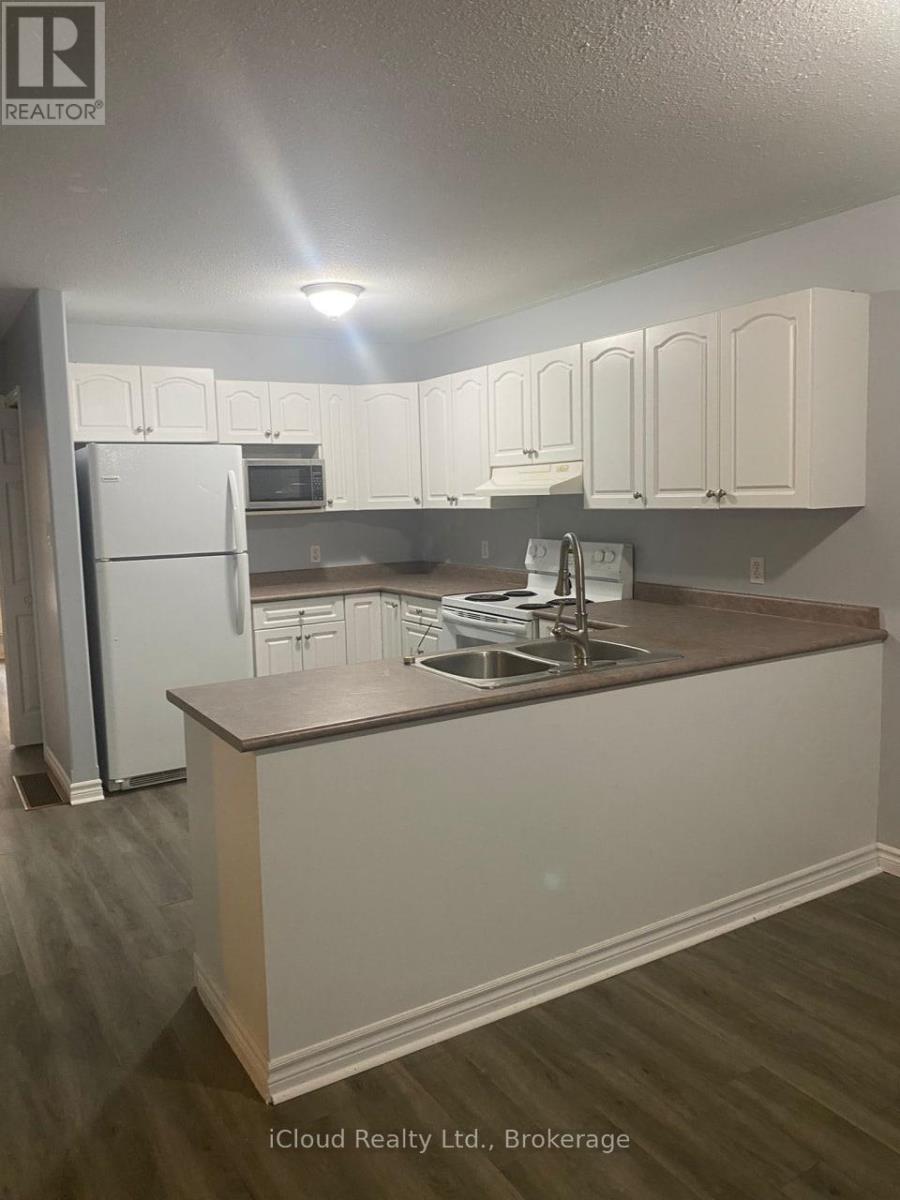 122 Marlborough Street, Brantford, ON - Indoor Photo Showing Kitchen With Double Sink