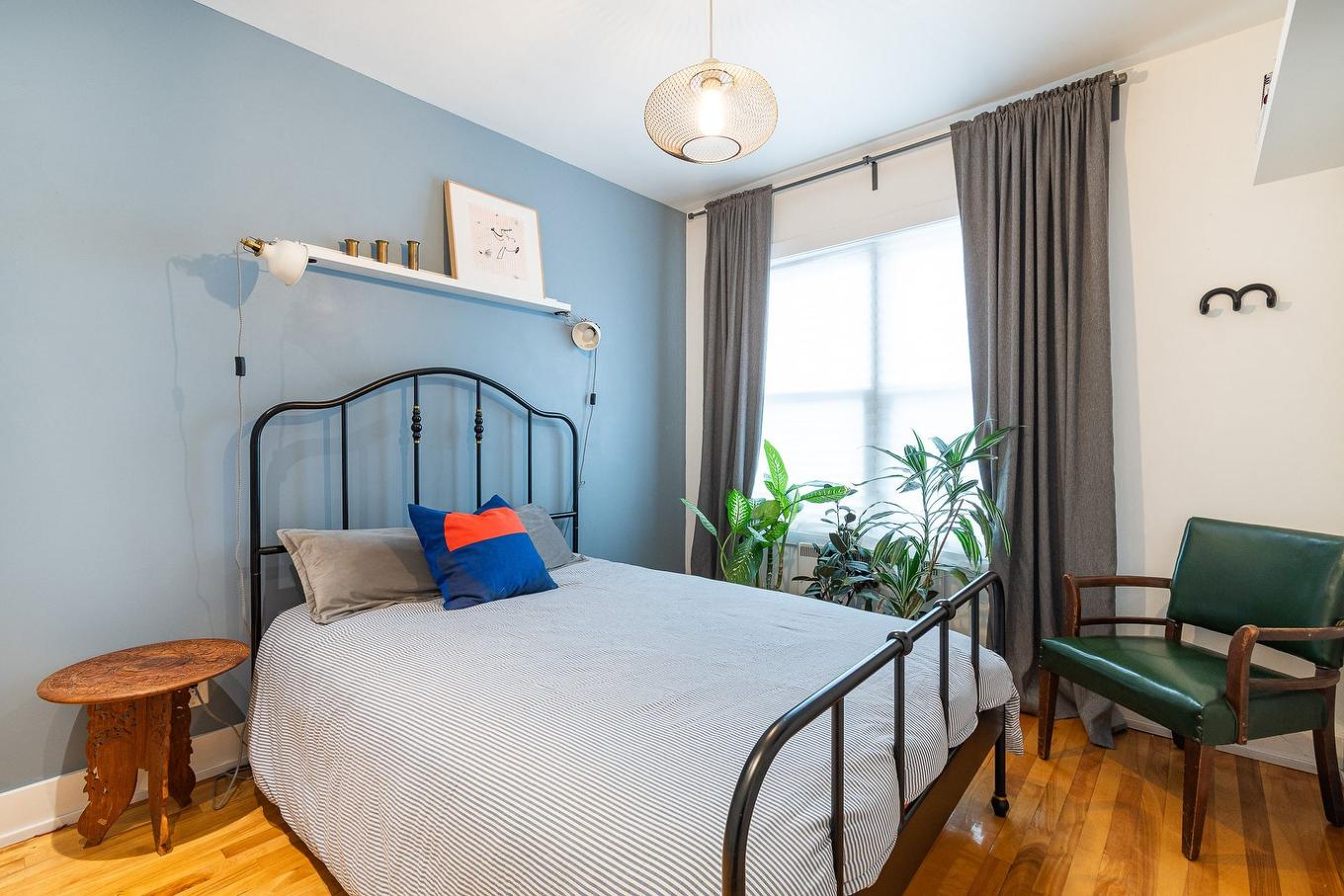 Chambre à coucher principale - 8088 Rue Fabre, Montréal (Villeray/Saint-Michel/Parc-Extension), QC - Indoor Photo Showing Bedroom