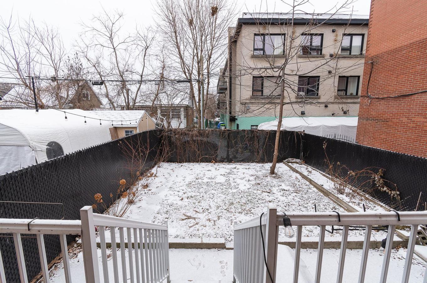 Cour - 8088 Rue Fabre, Montréal (Villeray/Saint-Michel/Parc-Extension), QC - Outdoor