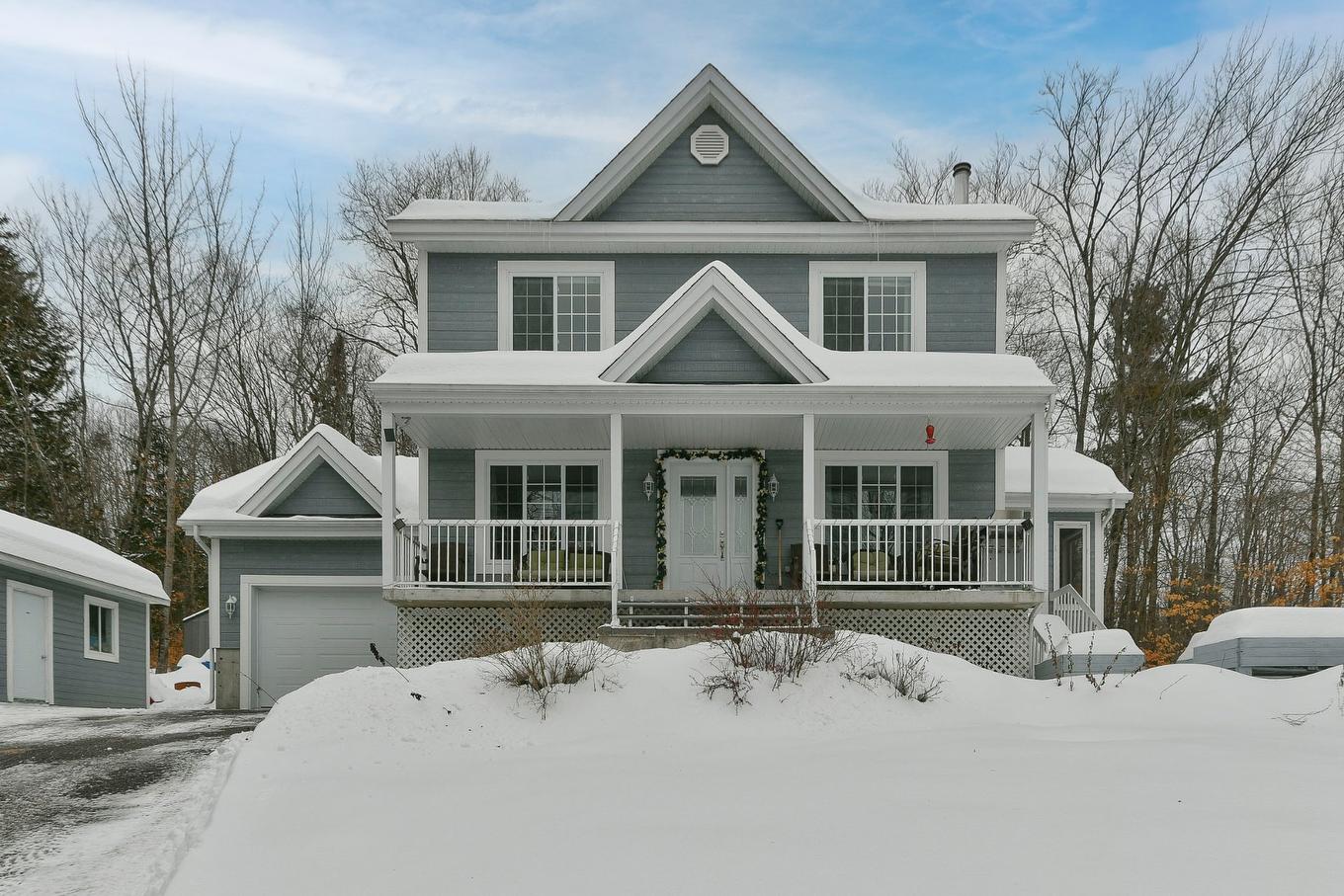 Façade - 6590 Route 125, Rawdon, QC - Outdoor With Deck Patio Veranda With Facade