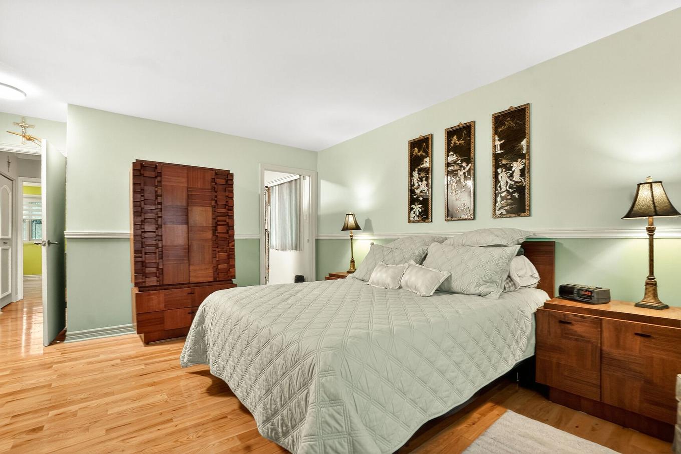 Chambre à coucher principale - 1800 Rue Thierry, Brossard, QC - Indoor Photo Showing Bedroom