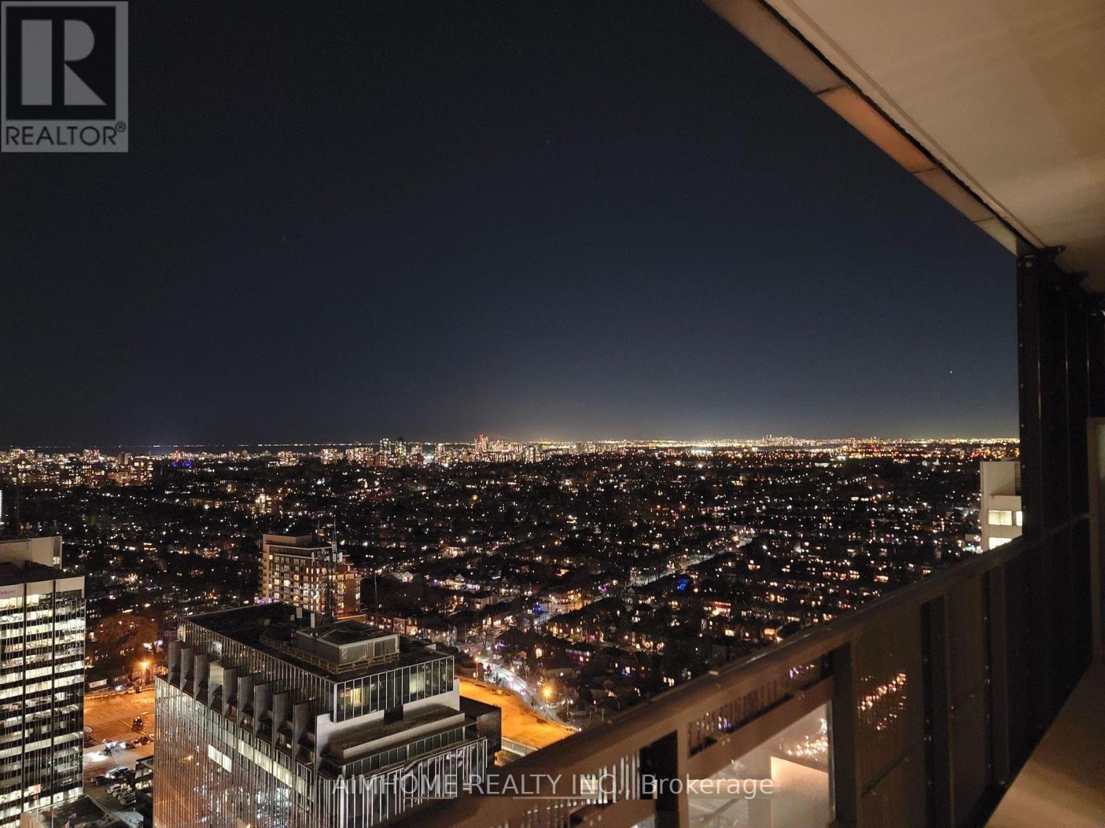 3111 - 8 Eglinton Avenue E, Toronto, ON - Outdoor With Balcony With View