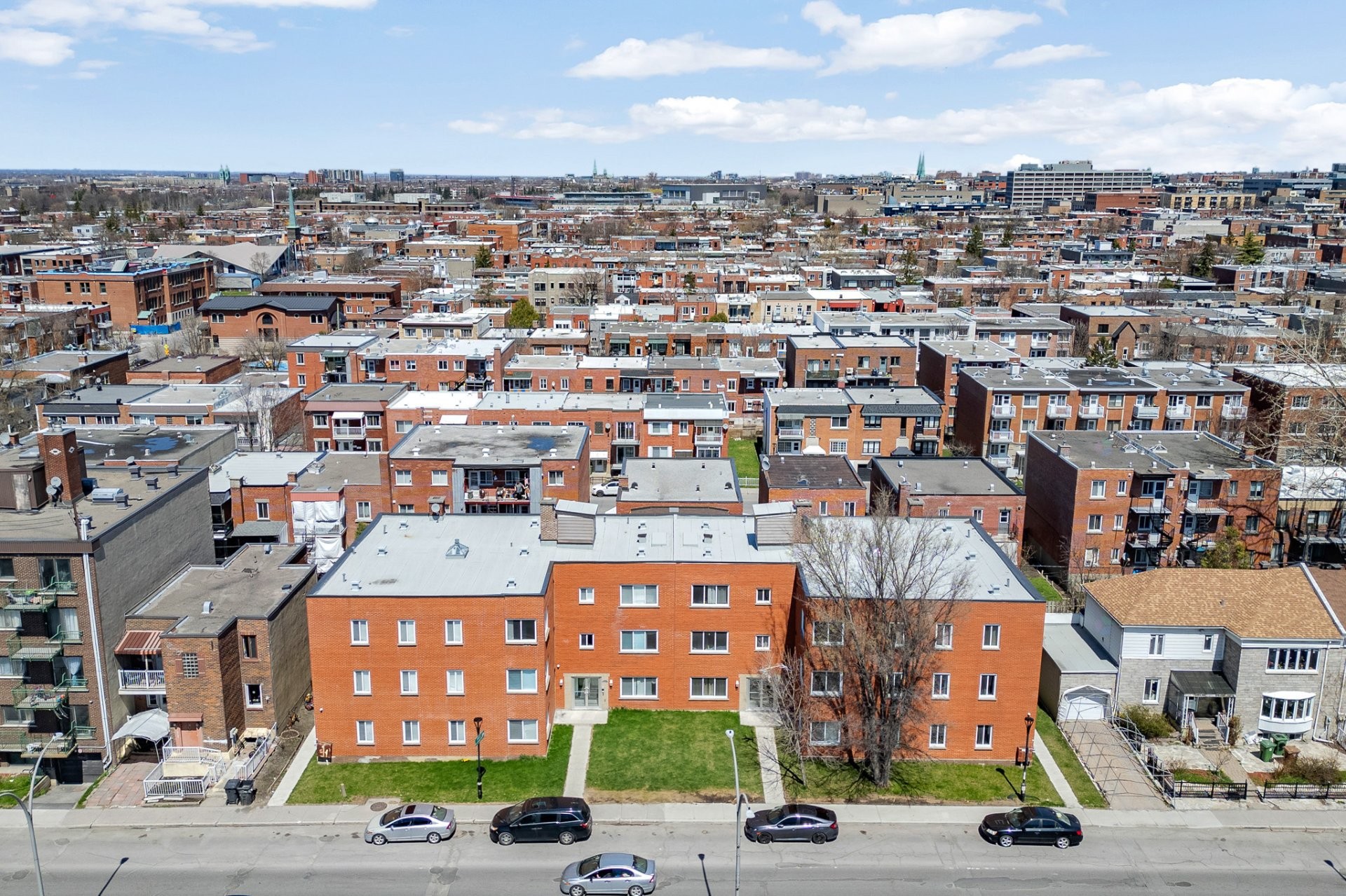 Aerial View - 2-7535 Boul. De L'Acadie, Montréal (Villeray/Saint-Michel/Parc-Extension), QC - Outdoor With View